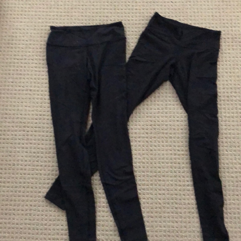 2 lululemon wonderunder leggings
